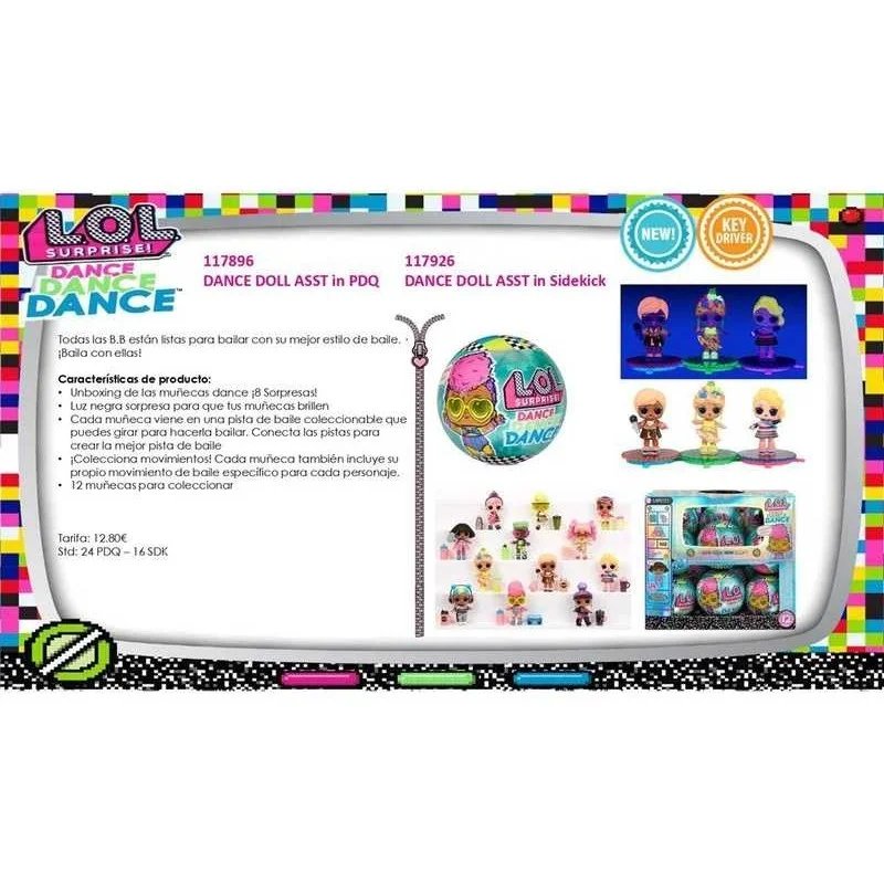 LOL Surprise DanceTots Asst in Sidekick