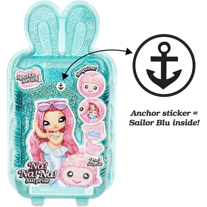 Na! Na! Na! Surprise 2in1 Pom Doll Sailor Blu