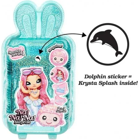 Na! Na! Na! Surprise 2in1 Pom Doll Krysta Splash