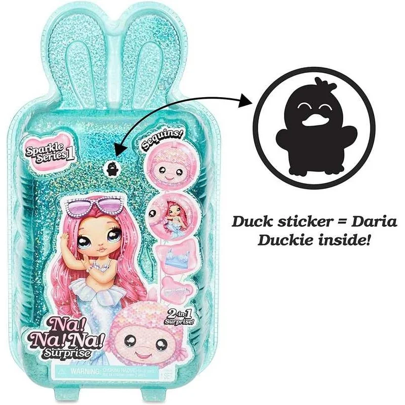 Na! Na! Na! Surprise 2in1 Pom Doll Daria Duckie