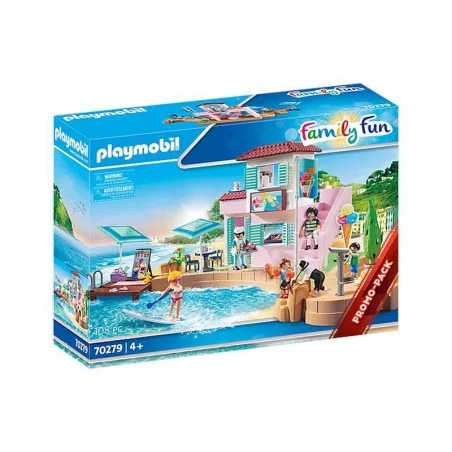 Playmobil Family Fun Heladería en el Puerto