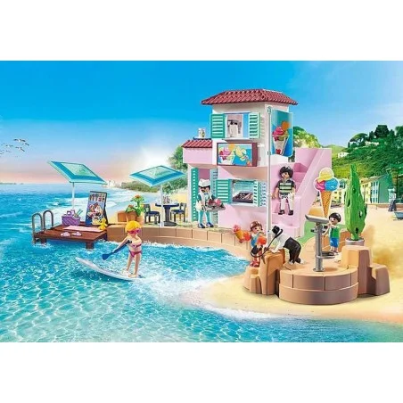 Playmobil Family Fun Heladería en el Puerto