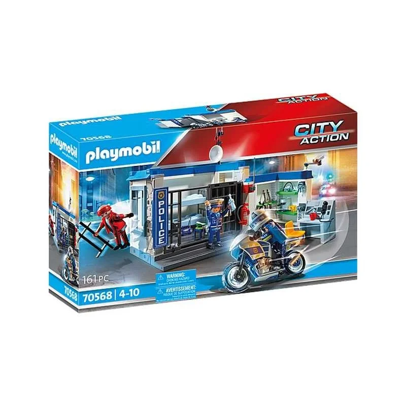Playmobil City Action Policía Escape de la Prisión