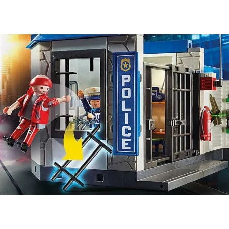 Playmobil City Action Policía Escape de la Prisión