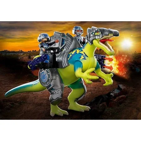 Playmobil Dinos Spinosaurus Doble poder de defensa