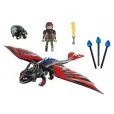Playmobil Dragons Dragon Racing Hipo y Desdentao