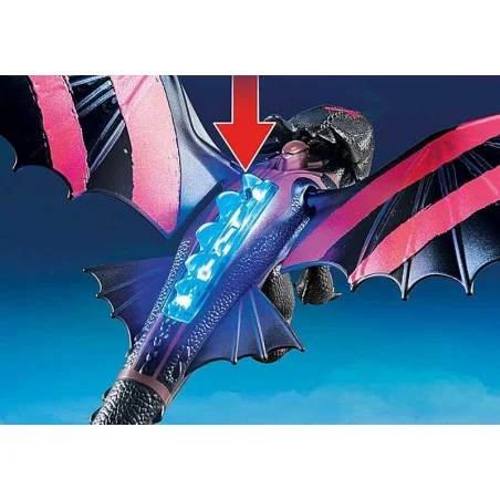 Playmobil Dragons Dragon Racing Hipo y Desdentao