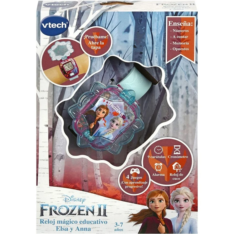 Reloj Mágico Educativo Frozen II