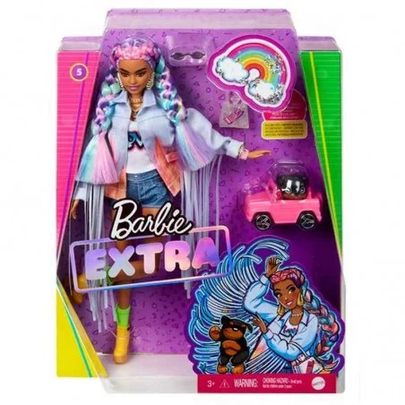 Barbie Extra Trenzas de Colores