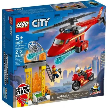 Lego City Helicóptero de Rescate de Bomberos