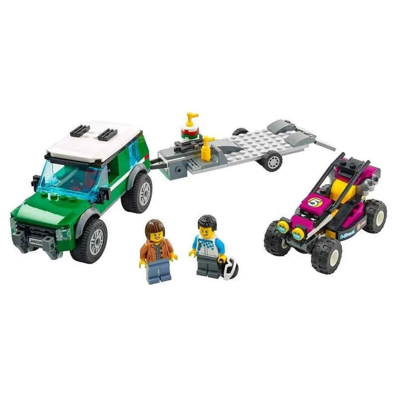 Lego City Furgoneta de Transporte del Buggy de Carreras