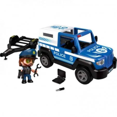 Pinypon Action Pickup y Lancha de Policía