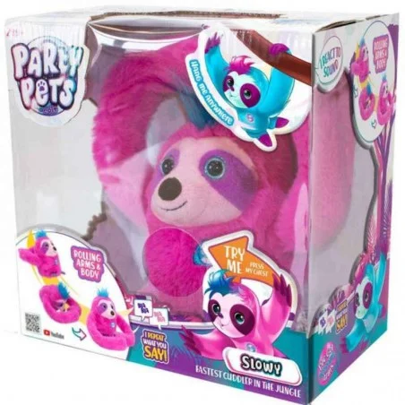 Party Pets Slowy Perezoso Rosa