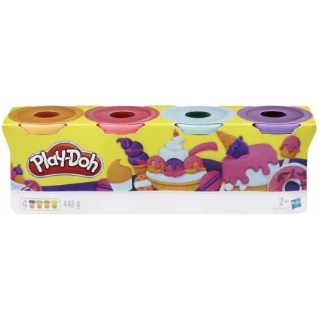 PlayDoh Pack 4 Botes Sweet