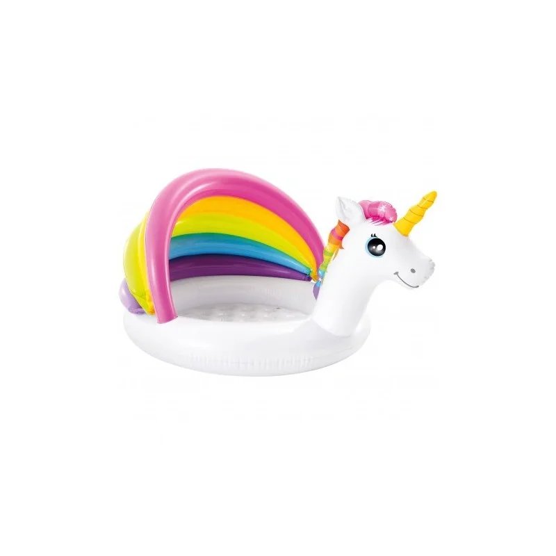 Piscina Hinchable Unicornio con Parasol INTEX