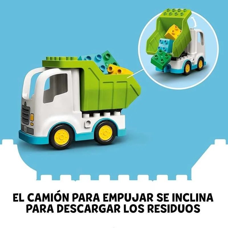 LEGO Duplo Camión de Residuos y Reciclaje