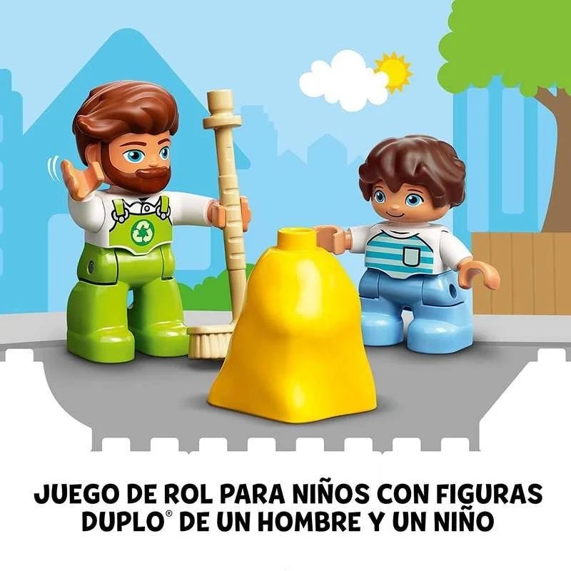 LEGO Duplo Camión de Residuos y Reciclaje