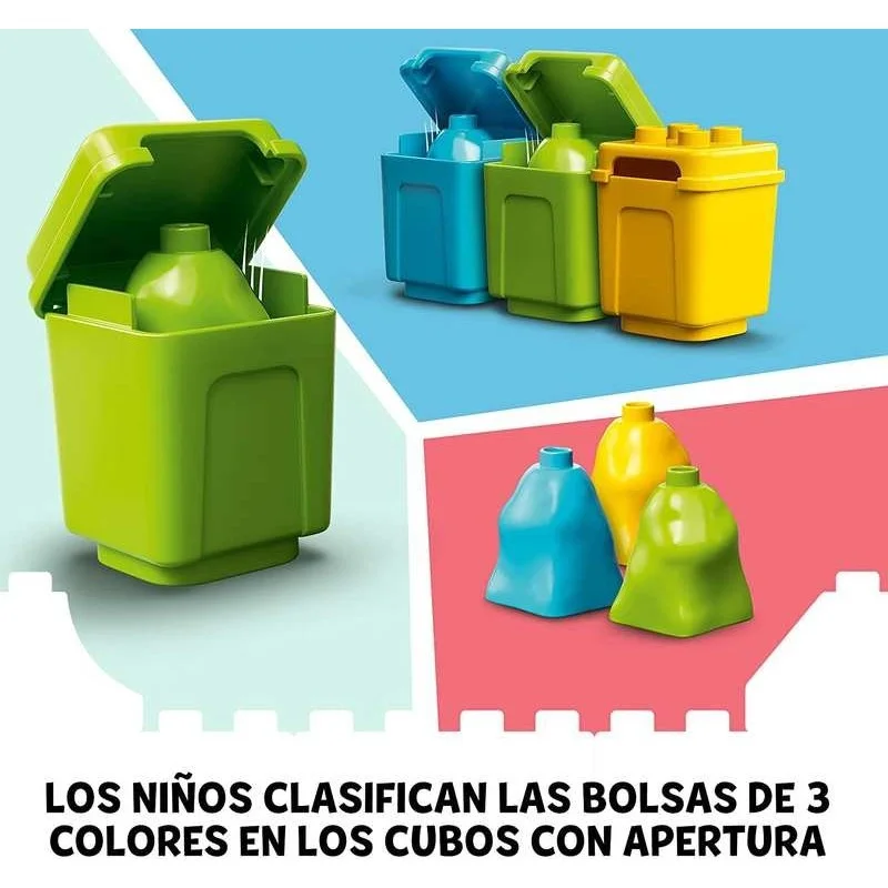 LEGO Duplo Camión de Residuos y Reciclaje