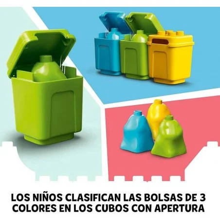 LEGO Duplo Camión de Residuos y Reciclaje