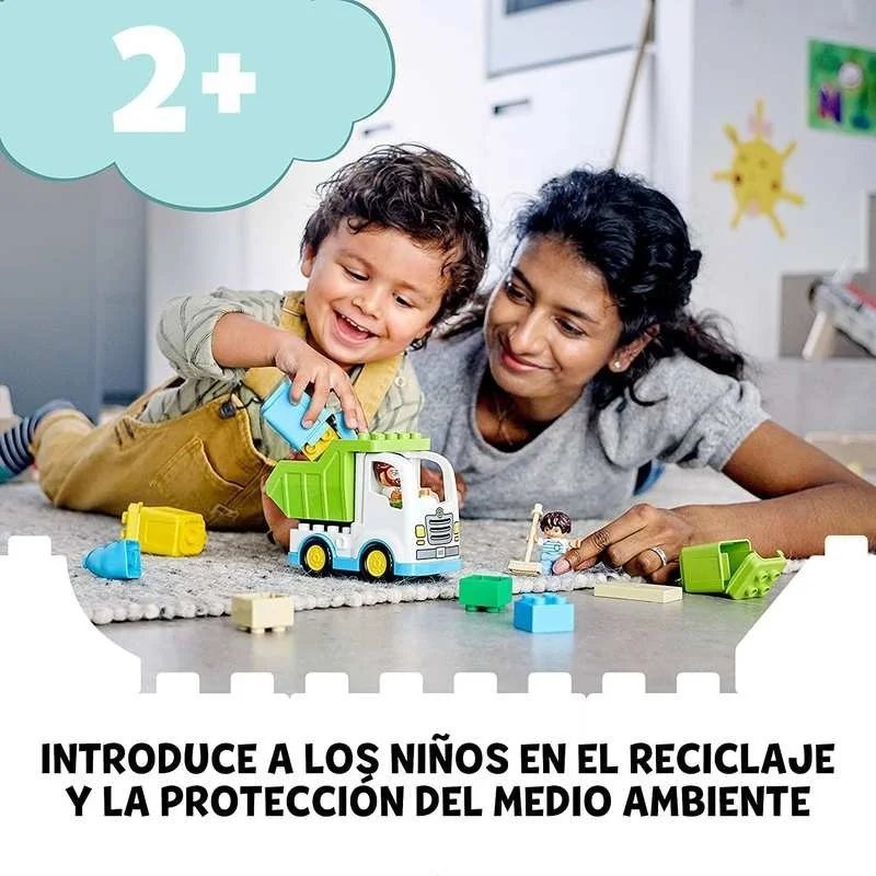 LEGO Duplo Camión de Residuos y Reciclaje