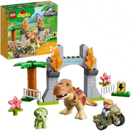 LEGO Duplo Jurassic World Fuga del T Rex y el Triceratops