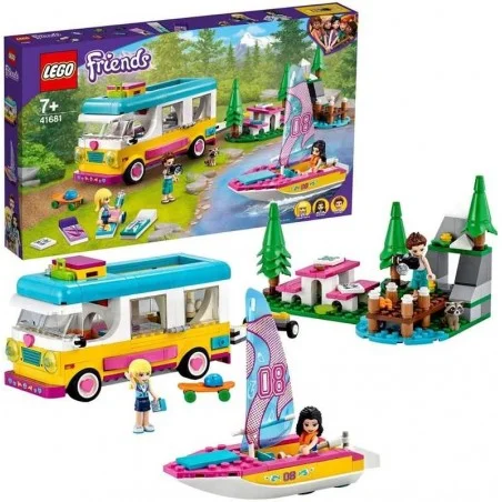 LEGO Friends Bosque: Autocaravana y Barco a Vela