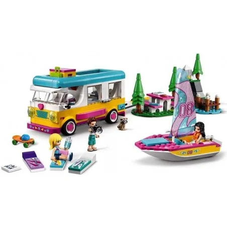 LEGO Friends Bosque: Autocaravana y Barco a Vela