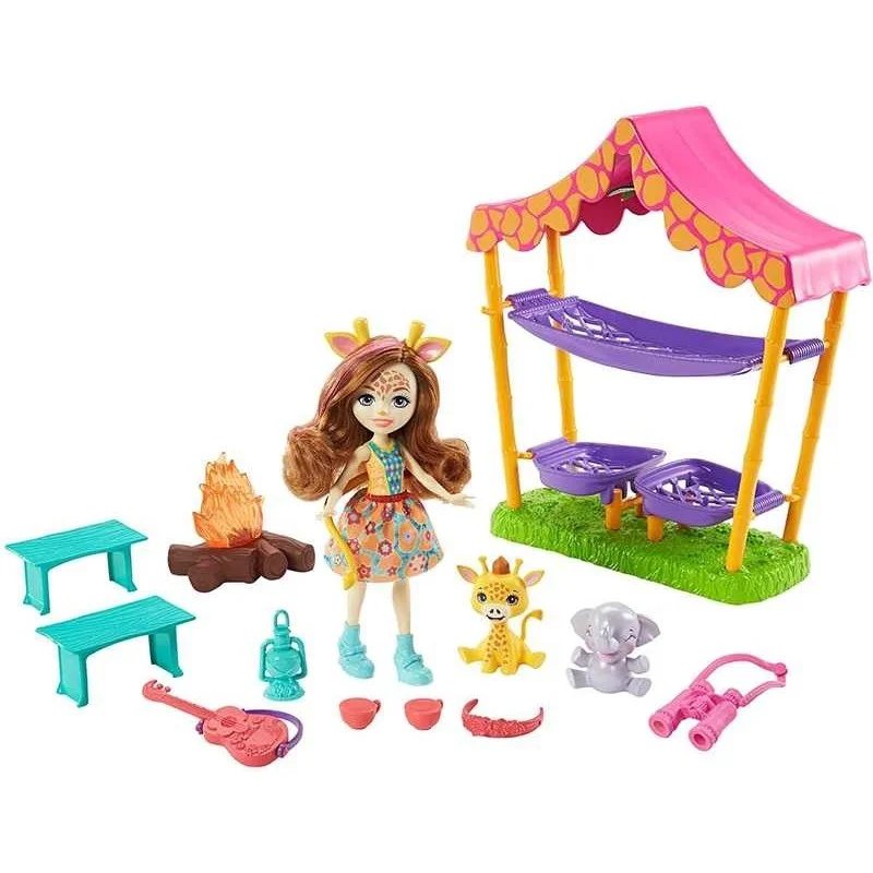 Enchantimals Muñeca Set de Acampada
