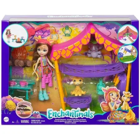 Enchantimals Muñeca Set de Acampada