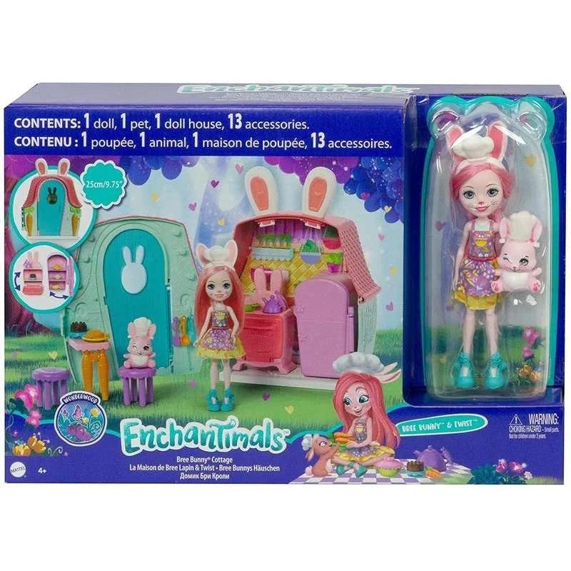 Enchantimals Casas Personajes Bree Bunny