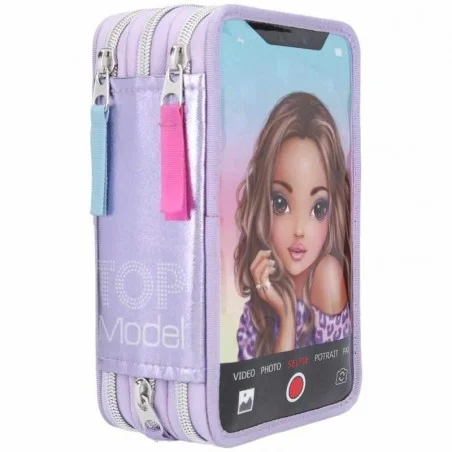 Estuche Triple Selfie LED TOPModel