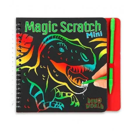 Mini Magic Scratch Book Dino World