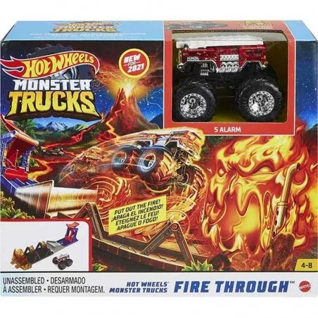 Hot Wheels Monster Truck Fire Trough