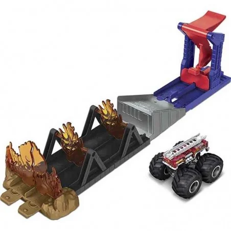 Hot Wheels Monster Truck Fire Trough