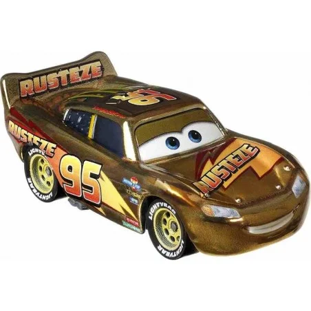 Coche Dorado Rayo McQueen Cars