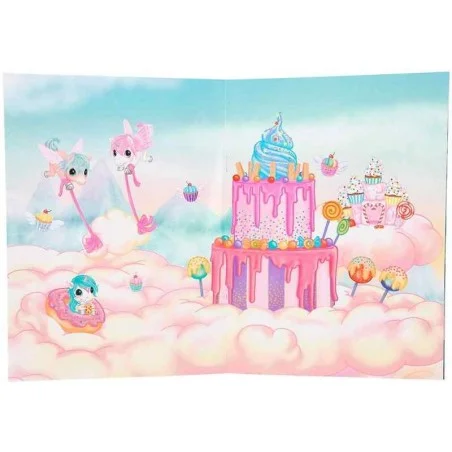 Cuaderno de Pegatinas Ylvi y los Minimoomis Mundo Unicornio