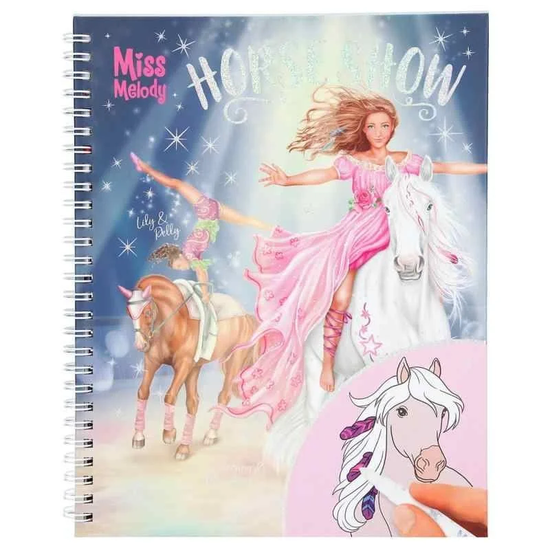 Cuaderno para Colorear Miss Melody
