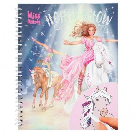 Cuaderno para Colorear Miss Melody