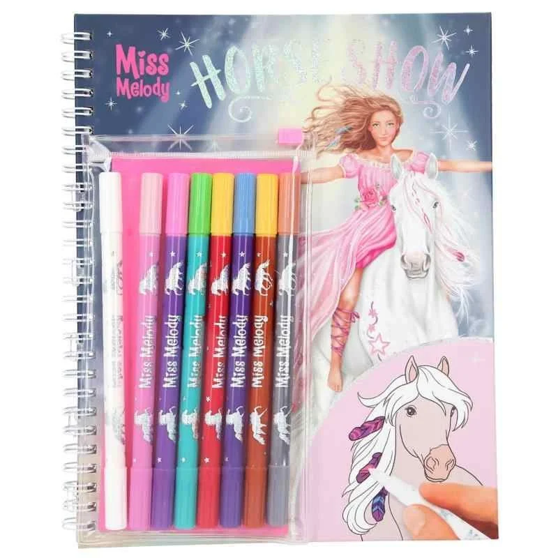 Cuaderno para Colorear Miss Melody
