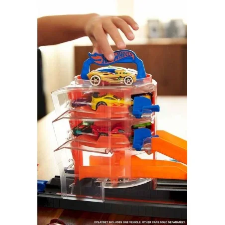 Hot Wheels Super Spin Concesionario