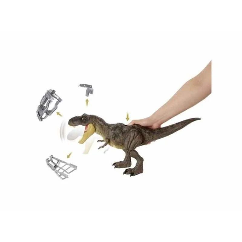 Jurassic World Tiranosaurio Rex Pisa y Ataca 
