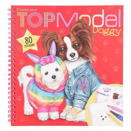 Cuaderno de Colorear TOPModel Doggy