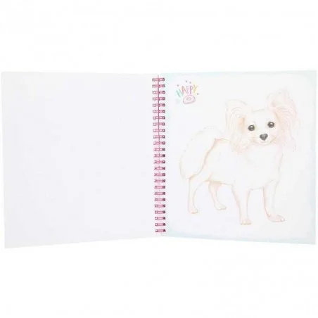 Cuaderno de Colorear TOPModel Doggy