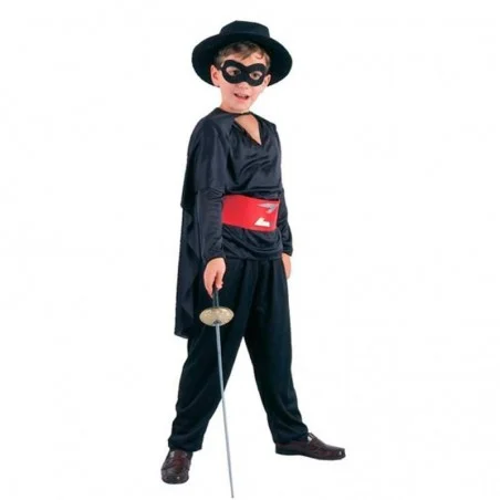 Disfraz de El Zorro para niño S Disfraz de El Zorro para niño S
