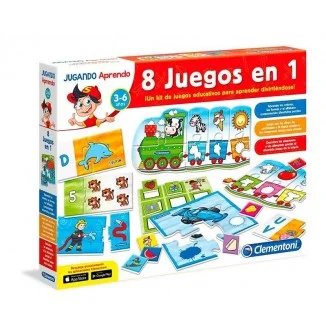 Jugando Aprendo 8 Juegos en 1