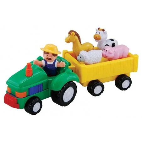 Tractor Interactivo Infantil con Animales