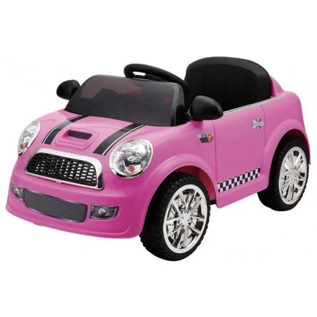 Coche Eléctrico Infantil Mini Rosa