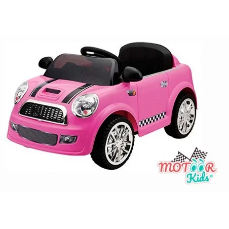 Coche Eléctrico Infantil Mini Rosa