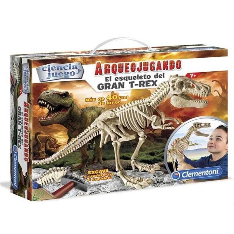 Arqueojugando Esqueleto del Gran TRex