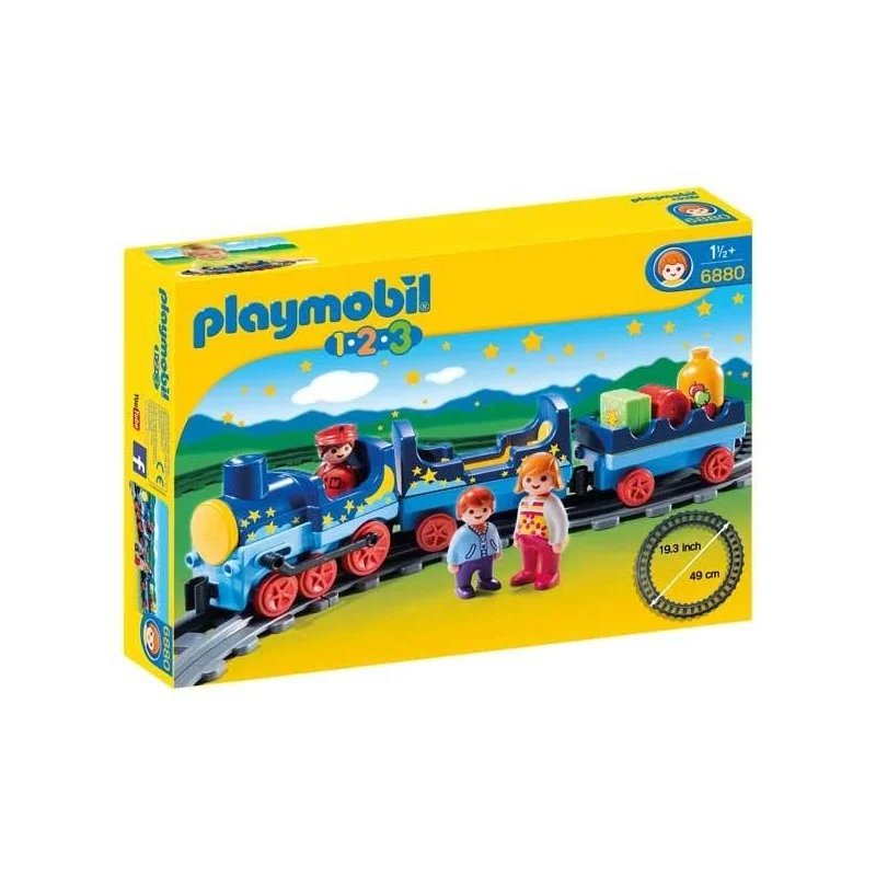 Tren con Vías 123 Playmobil